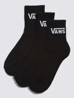 Classic Half 3 Pack Socks (Kids)(Vans Classic Half 3 Pack Socks Kids Sp25)