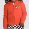 Pushin Daisy Hoodie Zip (Girls 2-7)(Vans Pushin Daisy Hoodie Zip Girls 2 7 Ho24)