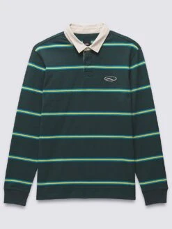 Gatewood Rugstripe Long Sleeve Polo(Vans Gatewood Rugstripe Long Sleeve Polo Shirt Ho24) -ThinkEmpire Shop VN000JDW 2LN ALT4 f49e64b9 70d9 4527 950b ca4e9ad797db