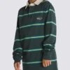 Gatewood Rugstripe Long Sleeve Polo (Boys 7-14)(Vans Gatewood Rugstripe Long Sleeve Polo Boys 7 14 Ho24)