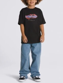 Ignitions T-Shirt (Boys 7-14)(Vans Ignitions T Shirt Boys 7 14 Ho24) -ThinkEmpire Shop VN000JUX BLK ALT1