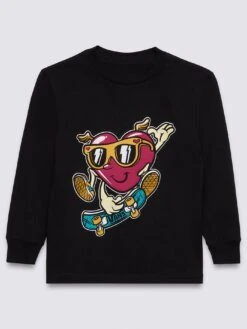Love Is Long Sleeve T-Shirt (Girls 2-7)(Vans Love Is Long Sleeve T Shirt Girls 2 7 Sp25)