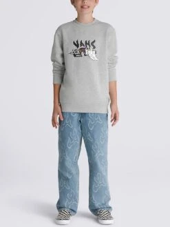 Check-5 Blaze Loose Jeans (Boys 7-14)(Vans Check 5 Blaze Loose Jeans Boys 7 14 Sp25) -ThinkEmpire Shop VN000MJJ CDX ALT1