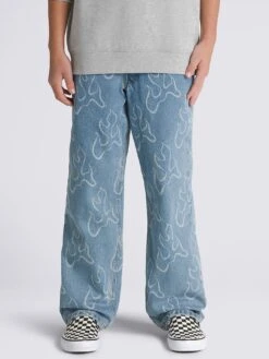 Check-5 Blaze Loose Jeans (Boys 7-14)(Vans Check 5 Blaze Loose Jeans Boys 7 14 Sp25)