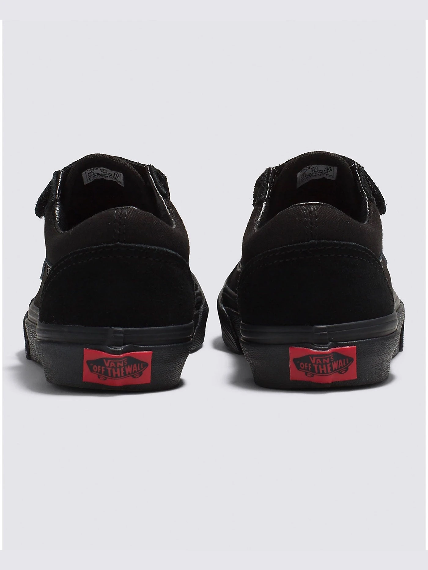 Old Skool V Black/Black Shoes (Kids)(Vans Old Skool V Black Black Kids Shoes Co) 3 Old Skool V Black/Black Shoes (Kids)(Vans Old Skool V Black Black Kids Shoes Co) - Image 3