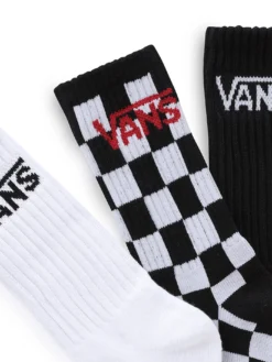 Classic 3 Pack Socks (Kids)(Vans Classic 10 13 5 3 Pack Socks Kids Co) -ThinkEmpire Shop VN000YBRBKC ALT1