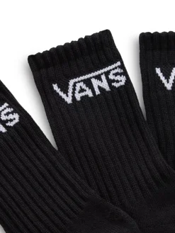 Classic 3 Pack Socks (Kids)(Vans Classic 10 13 5 3 Pack Socks Kids Co) -ThinkEmpire Shop VN000YBRBLK ALT1