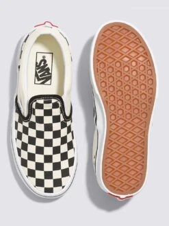Classic Slip-On Checkerboard Black/White Shoes (Kids)(Vans Classic Slip On Checkerboard Black White Shoes Co) 7 Classic Slip-On Checkerboard Black/White Shoes (Kids)(Vans Classic Slip On Checkerboard Black White Shoes Co) -ThinkEmpire Shop VN000ZBU EO1 ALT3 e8295b31 a40a 4cc2 aaf7 8f0c1619efb1
