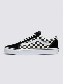 Old Skool Primary Check Black/White Shoes(Vans Old Skool Shoes P0s Unisex Co) -ThinkEmpire Shop VN0A38G1 P0S HERO