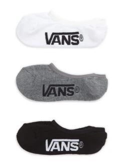 Super No Show 3 Pack Socks (Kids)(Vans Super No Show 3 Pack Socks Kids Co)