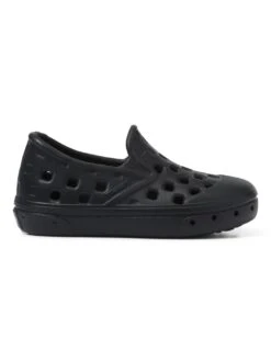 Trek Black Slip-On Shoes (Kids)(Vans Trek Black Slip On Shoes Kids Co)