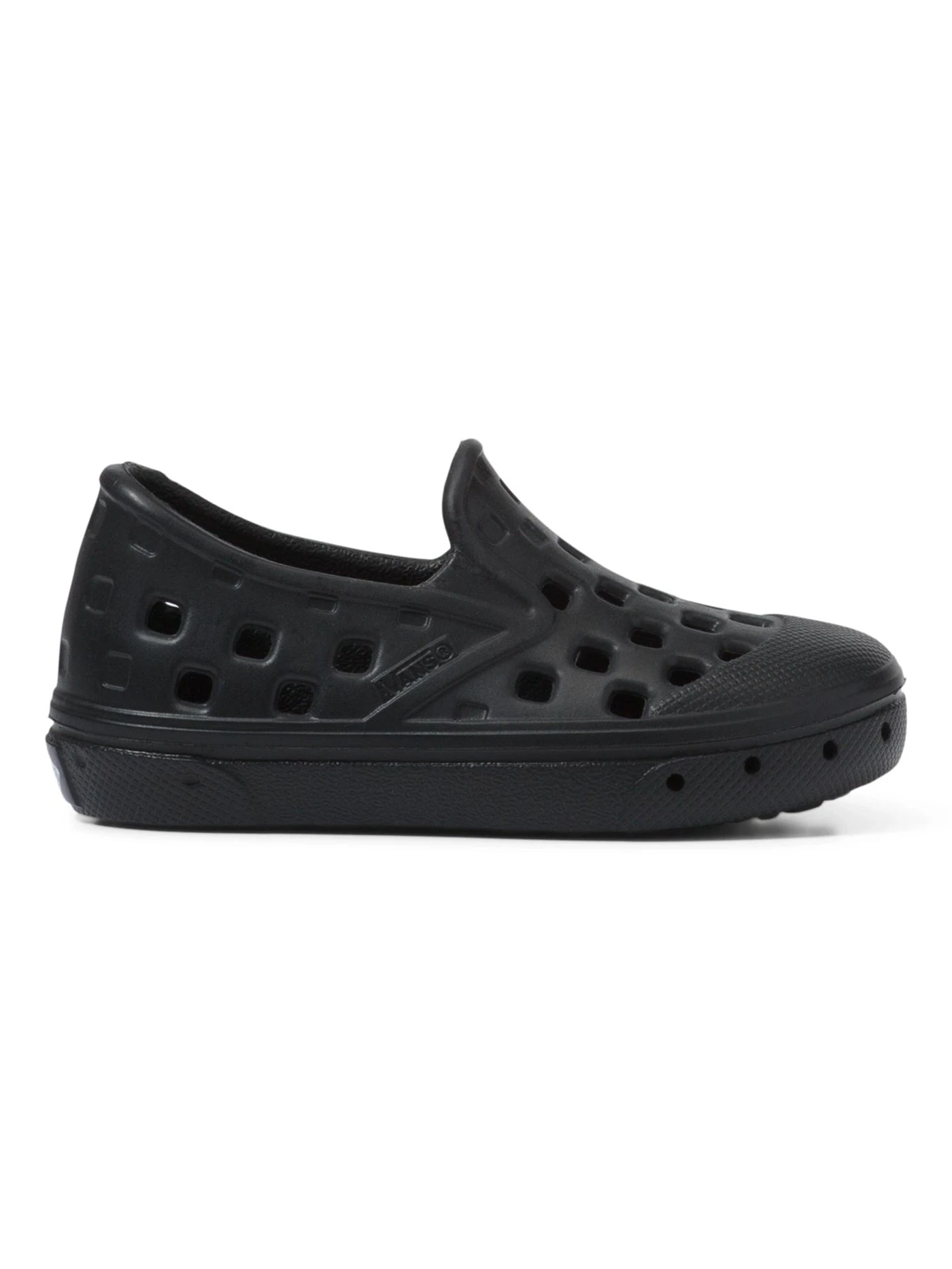 Trek Black Slip-On Shoes (Kids)(Vans Trek Black Slip On Shoes Kids Co) 1 Trek Black Slip-On Shoes (Kids)(Vans Trek Black Slip On Shoes Kids Co)