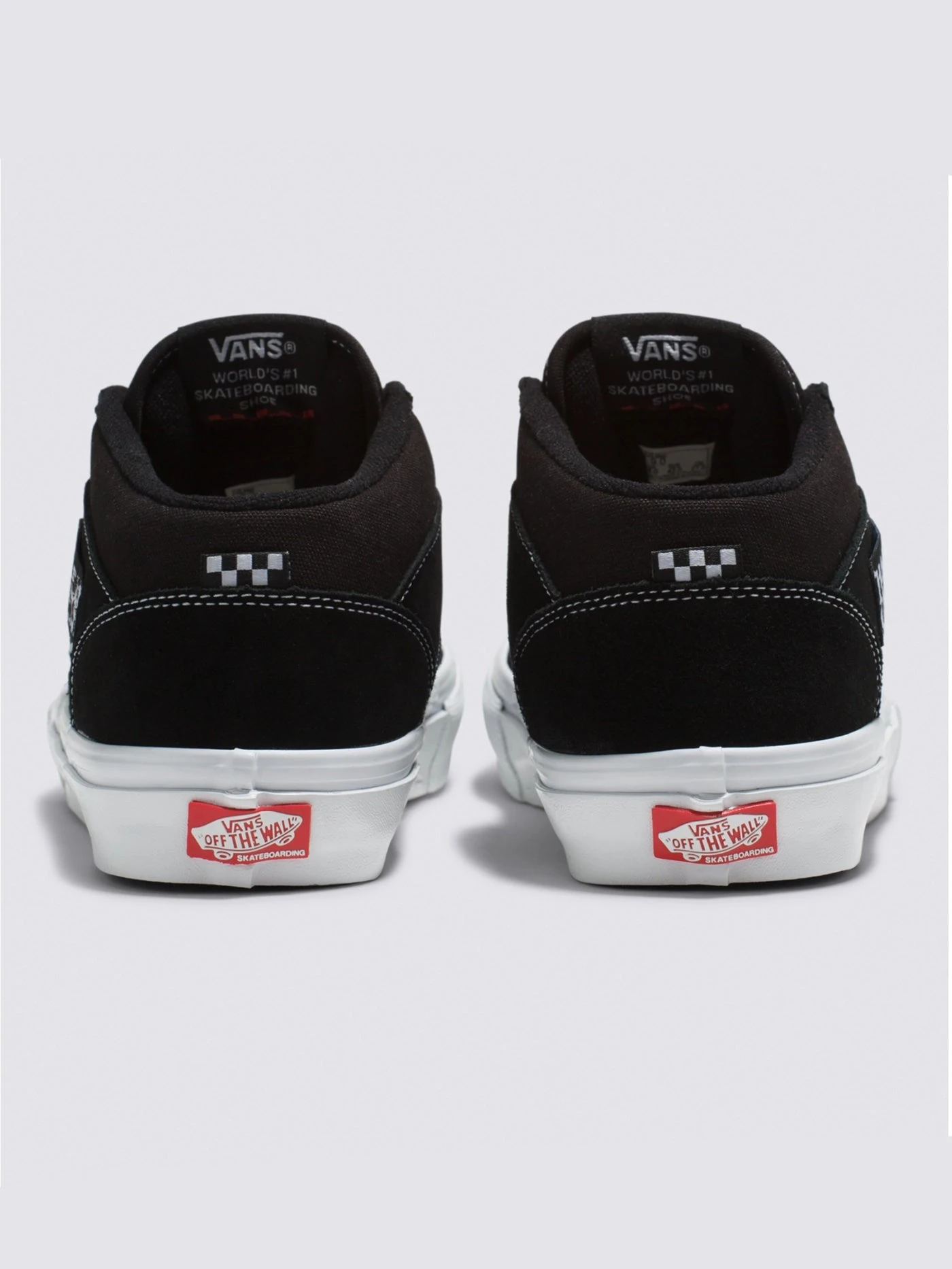 Skate Half Cab Black/White Shoes(Vans Skate Half Cab Shoes Y28 Co) 4 Skate Half Cab Black/White Shoes(Vans Skate Half Cab Shoes Y28 Co) - Image 4