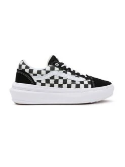 Old Skool Overt CC Black/Checkerboard Shoes(Vans Old Skool Overt Cc Shoes 95y Women Co)