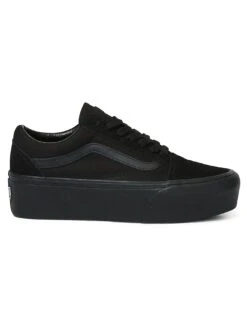 Old Skool Stackform Black/Black Shoes(Vans Old Skool Stackform Shoes Bka Women Co)