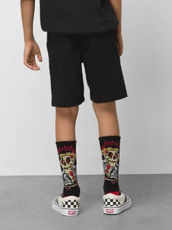 Range Elastic Waist II Shorts (Boys 7-14)(Vans Range Elastic Waist Ii Shorts Boys 7 14 Co) -ThinkEmpire Shop VN0A7SHEBLK ALT2 021e043b 78e5 45d2 ad7b 4f43ddf59972