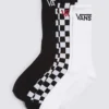 Classic 3 Pack 6.5-9 Black/Checkerboard Socks(Vans Classic 3 Pack 6 5 9 Socks 95y Co)