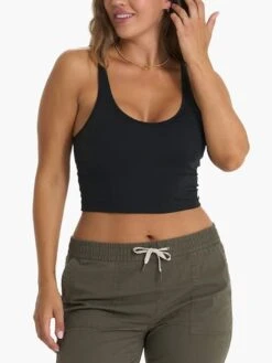 Halo Performance Crop Tank Top(Vuori Halo Performance Crop Tank Top Women Co 1)