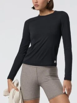 Lux Long Sleeves T-Shirt(Vuori Lux Long Sleeves T Shirt Fa25)