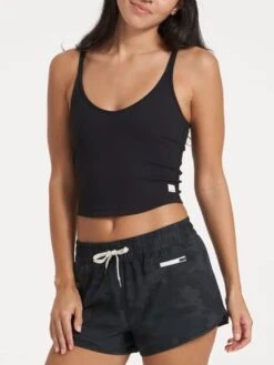 Rib Crop Tank Top(Vuori Rib Crop Tank Top Women Co)