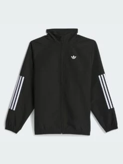 Skate Gazelle Track Black/White Jacket(Adidas Skate Gazelle Track Black White Jacket Sp25) -ThinkEmpire Shop Veste de survetement Skateboardi 3