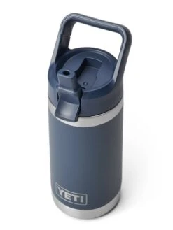 Rambler 12oz Navy Bottle (Kids)(Yeti Rambler 12oz Navy Bottle Kids Co) -ThinkEmpire Shop W Drinkware Bottle 12oz Kids Nav