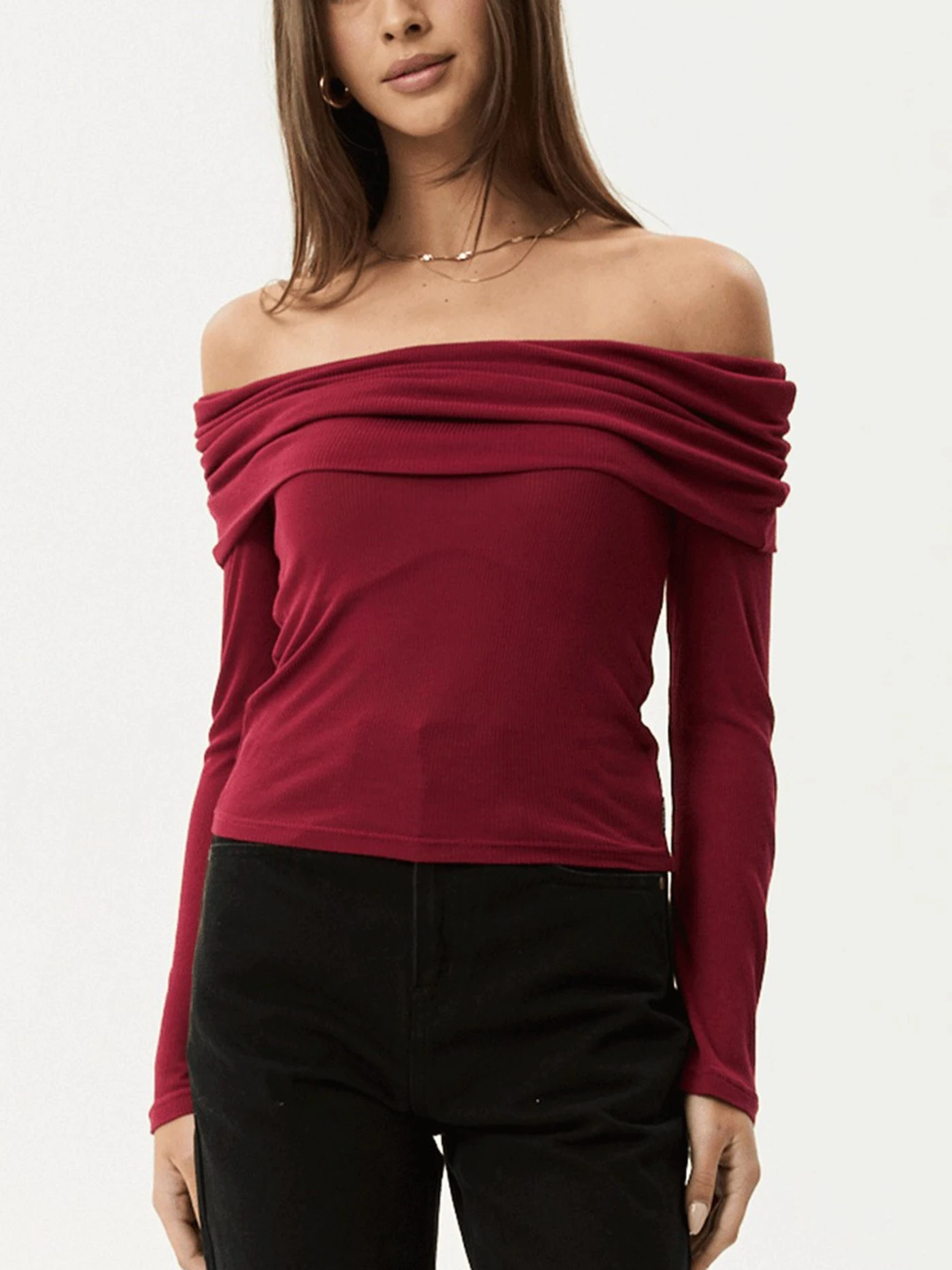 Beckett Long Sleeve Top(Afends Beckett Long Sleeve Top Women Su25) 1 Beckett Long Sleeve Top(Afends Beckett Long Sleeve Top Women Su25)