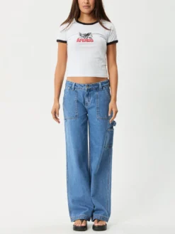 Pony Up T-Shirt(Afends Pony Up T Shirt Women Sp25) -ThinkEmpire Shop W251006 WHT 1717