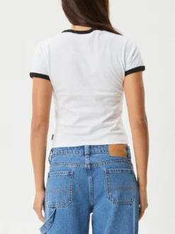 Pony Up T-Shirt(Afends Pony Up T Shirt Women Sp25) -ThinkEmpire Shop W251006 WHT 1730