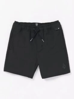 Nomoly Hybrid Black Shorts (Boys 2-7)(Volcom Nomoly Hybrid Black Short Boys 2 7 Sp25)