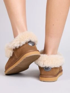 EMU Platinum Mintaro Chestnut Slippers(Platinum Mintaro Chestnut Slippers Wt25) -ThinkEmpire Shop WP11850 CHES 2E