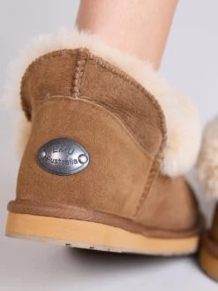 EMU Platinum Mintaro Chestnut Slippers(Platinum Mintaro Chestnut Slippers Wt25) -ThinkEmpire Shop WP11850 CHES 2F