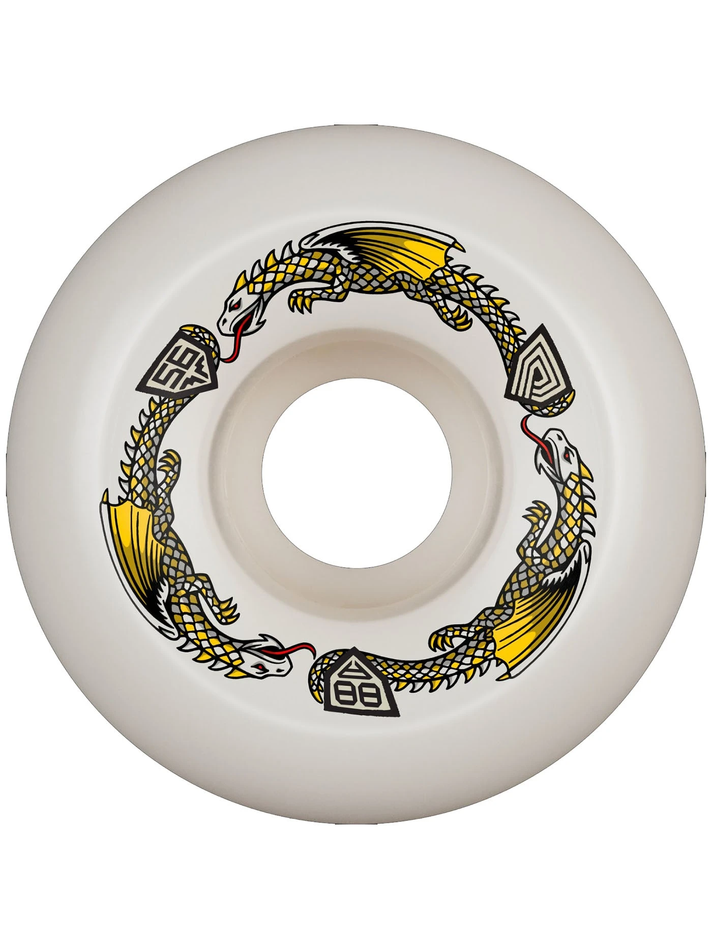 Powell Peralta Dragon Formula 88A 56mm Skateboard Wheels(Powell Dragon Formula 88a 56mm Skateboard Wheels 2025) 2 Powell Peralta Dragon Formula 88A 56mm Skateboard Wheels(Powell Dragon Formula 88a 56mm Skateboard Wheels 2025) - Image 2