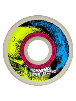 X-Formula V6 Widecut Smokin Skull Skateboard Wheels(Bones X Formula V6 Widecut Smokin Skull Skateboard Wheels 2025)