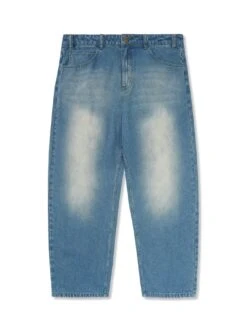 Warped Jeans(Butter Goods Warped Jeans Sp25) -ThinkEmpire Shop WarpedDenimJeansWashedMidBlue1 1