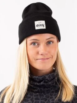 Watcher Black Beanie(Eivy Watcher Black Beanie Women Wt25)