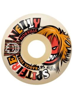 F4 Nelly Morville Rough Cut Radial Full 56mm Skateboard Wheels(Spitfire F4 Nelly Morville Rough Cut Radial Full 56mm Skateboard Wheels 2025)