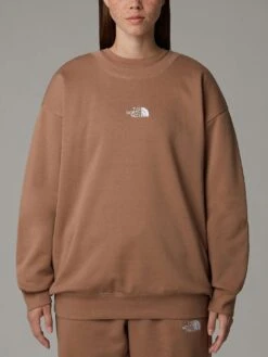 Essential Oversized Crewneck Sweatshirt(The North Face Oversized Crewneck Sweatshirt Women Sp25)
