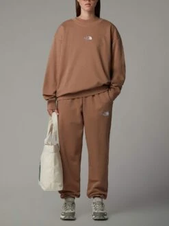 Essential Oversized Crewneck Sweatshirt(The North Face Oversized Crewneck Sweatshirt Women Sp25) -ThinkEmpire Shop Womens Essential Sweatshirt1