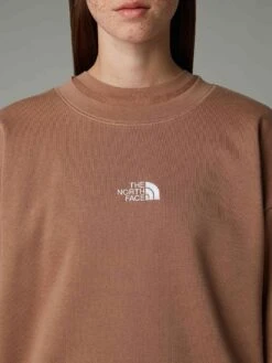 Essential Oversized Crewneck Sweatshirt(The North Face Oversized Crewneck Sweatshirt Women Sp25) -ThinkEmpire Shop Womens Essential Sweatshirt3