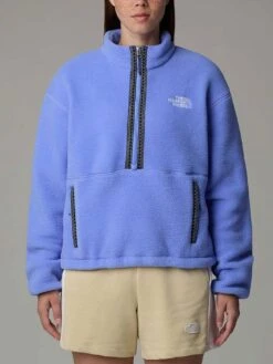 TNF Fleeski 1/4 Zip Polar Vest(The North Face Tnf Fleeski 1 4 Zip Polar Vest Women Sp25)