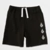 Iconic Stone Fleece Shorts (Boys 2-7)(Volcom Iconic Stone Fleece Short Boys 2 7 Co)
