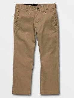 Frickin Modern Stretch Khaki Pants (Boys 2-7)(Volcom Frickin Modern Stretch Khaki Pants Boys 2 7 Co)