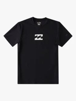 All Day Wave Loose Fit Rashguard (Boys 7-14)(Billabong All Day Wave Loose Fit Rashguard Boys 7 14 Co) -ThinkEmpire Shop abbwr00100 billabong f blk frt1