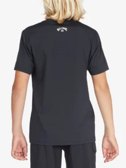 All Day Wave Loose Fit Rashguard (Boys 7-14)(Billabong All Day Wave Loose Fit Rashguard Boys 7 14 Co) -ThinkEmpire Shop abbwr00100 billabong w blk bck1