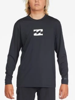 All Day Wave Loose Fit Long Sleeve Rashguard (Boys 7-14)(Billabong All Day Wave Loose Fit Long Sleeve Rashguard Boys 7 14 Co)