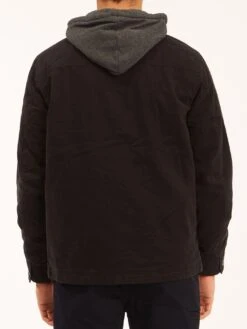 Barlow Hooded Jacket(Billabong Barlow Hooded Jacket Co) -ThinkEmpire Shop abyjk00122 billabong w blk frt5