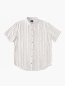 Daily Hemp Short Sleeve Buttondown Shirt(Billabong Daily Hemp Short Sleeve Buttondown Shirt Co) -ThinkEmpire Shop abywt00225 billabong f chi frt1