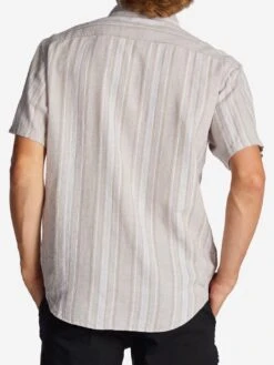 Daily Hemp Short Sleeve Buttondown Shirt(Billabong Daily Hemp Short Sleeve Buttondown Shirt Co) -ThinkEmpire Shop abywt00225 billabong w chi bck1