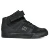 Pure High-Top EV Black/Black/Black Shoes (Kids)(Dc Pure High Top Ev Shoes 3bk Kids Co)
